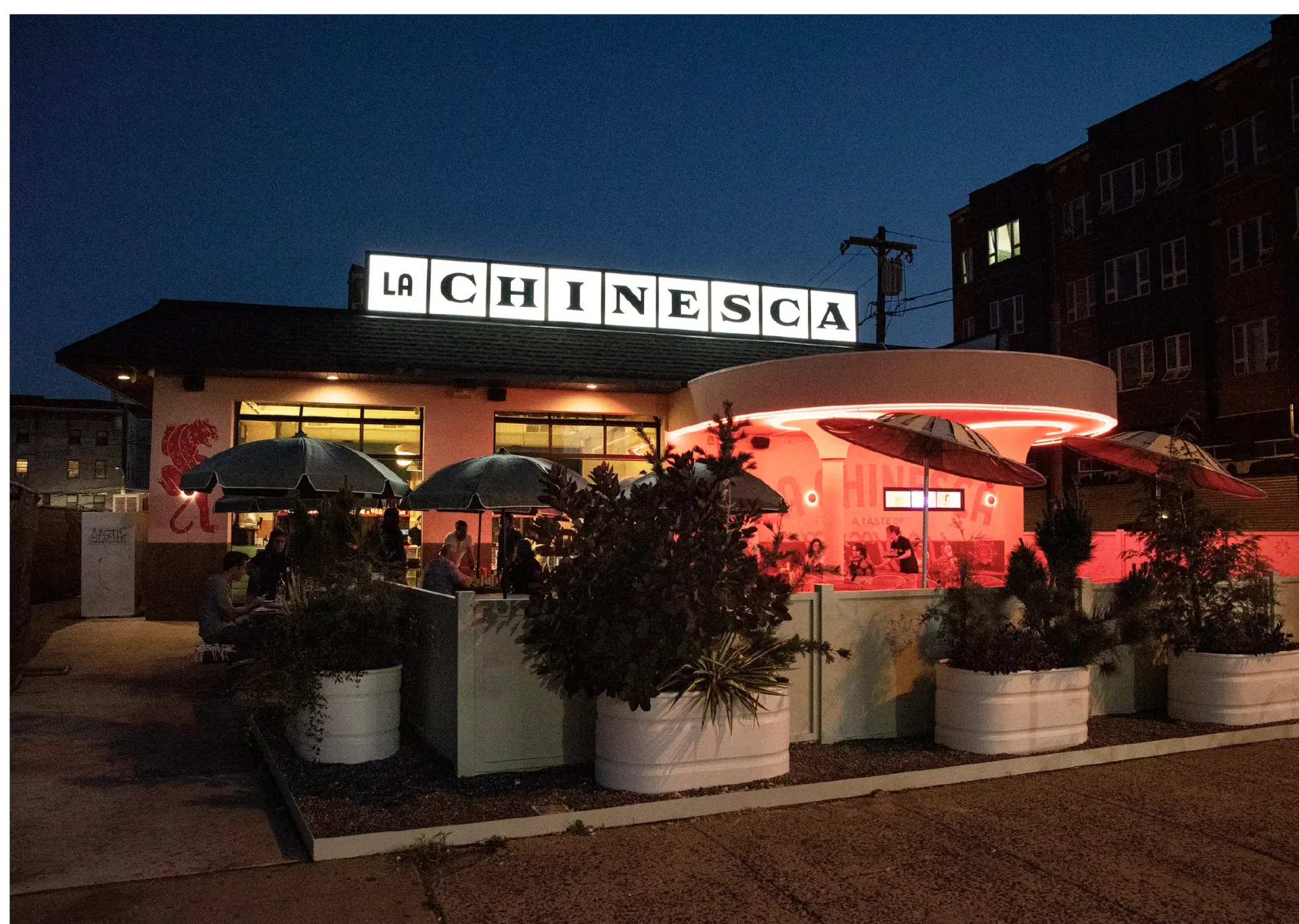 La Chinesca, the site of Elizabeth and Brandon's first date